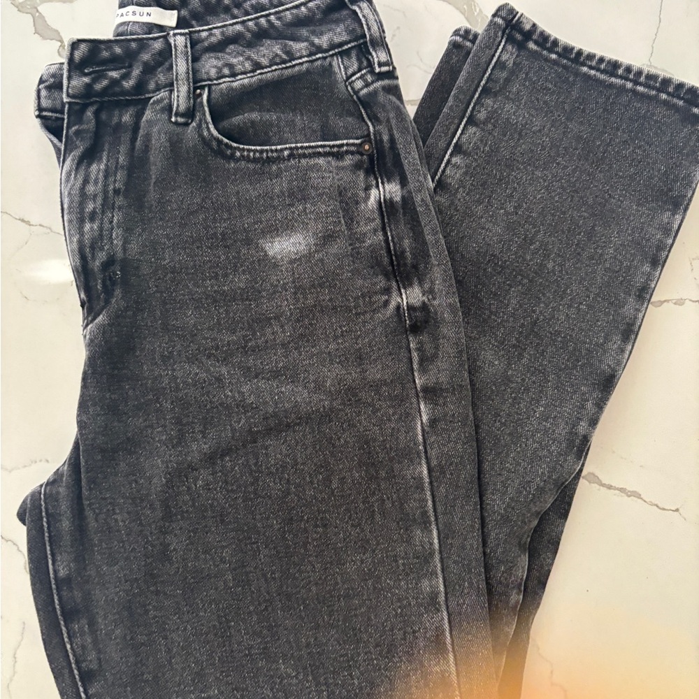 PacSun Charcoal Washed Denim Jeans